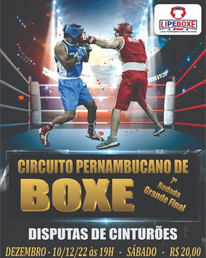 Disputa de Cinturões Circuito Pernambucano de Boxe