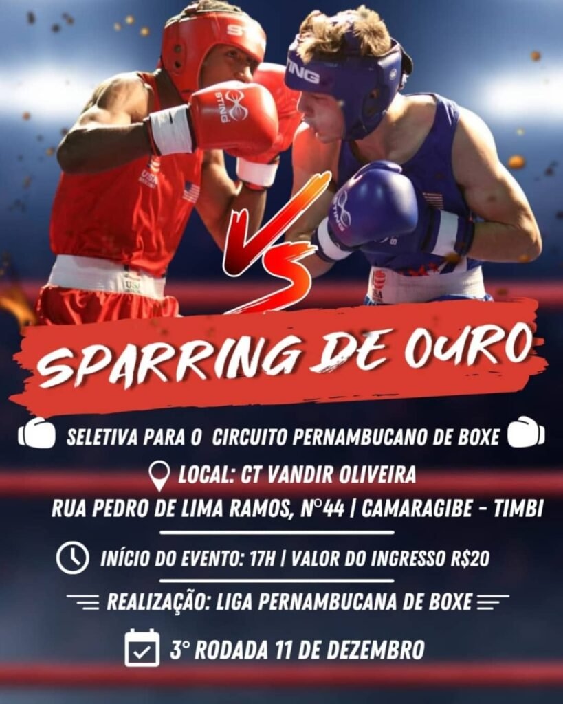 Banner Sparring de Ouro